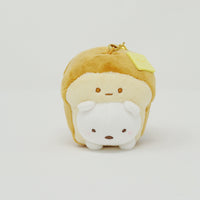 2019 Shirokuma in Shokupan Bread Plush Keychain - Sumikko Bakery Class Theme