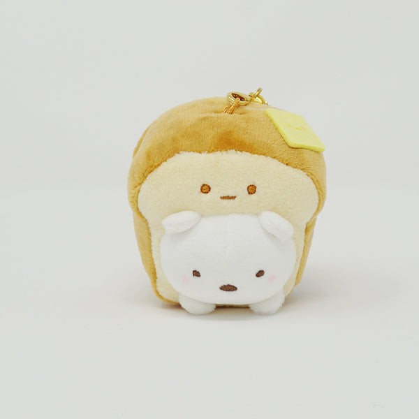 2019 Shirokuma in Shokupan Bread Plush Keychain - Sumikko Bakery Class Theme