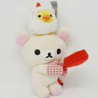 2012 Korilakkuma and Kiiroitori Cooking with Fry Pan Plush Set - Tamago Series Rilakkuma Store Limited