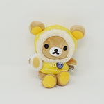 2014 Rilakkuma in Yellow Coat Plush - Sendai Rilakkuma Store 2nd Anniversary Limited