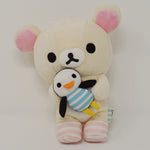 2014 Korilakkuma with Penguin Plush - Shima Shima Rilakkuma - San-X