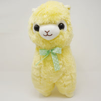 Amuse Yellow Alpacasso Alpaca Big Plush