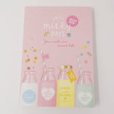 Milky Days Medium Memo Pad - Milk Bottle Design