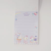 Bananya Parlor Purple Mini Memo Pad - Qlia