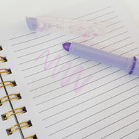 Luv Me Crayon Pen (Purple)- Amuse