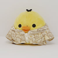 Kiiroitori Beige Zipper Jacket Plush - Rilakkuma