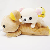 Limited Rilakkuma, Korilakkuma, and Kiiroitori Lying Plush Set - Always Rilakkuma