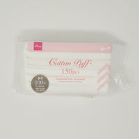 Cotton Puff (150 piece pack)  - Daiso