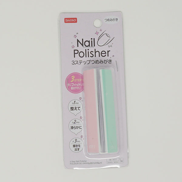 Triangle Nail Buffer Nail Polisher  - Daiso