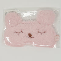 Fluffy Bunny Eye Mask  - Daiso