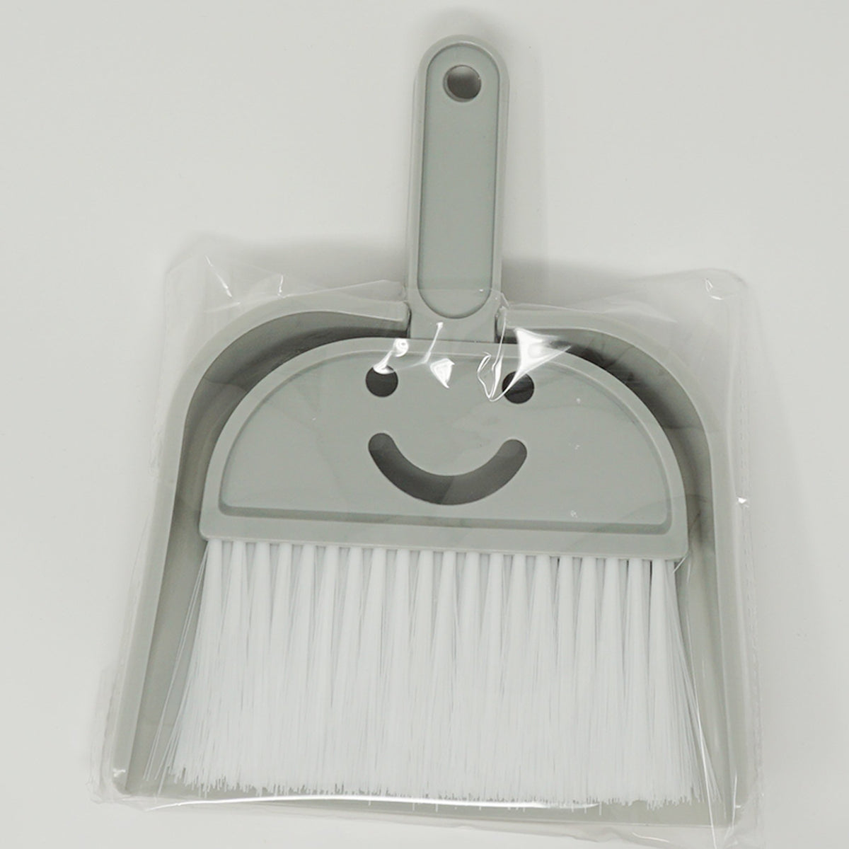 Grey Smiling Mini Dustpan Daiso Mary Bear
