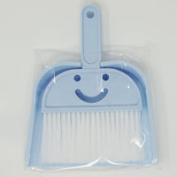 Blue Smiling Mini Dustpan  - Daiso