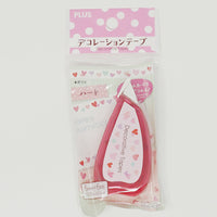 Hearts Design Rolling Deco Tape   - Daiso