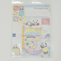 Panda Cereal Design Letter Set  - Daiso