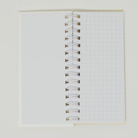 Clear Cover Spiral Sticky Note Set  - Daiso