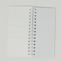 Yellow Cover Spiral Sticky Note Set  - Daiso