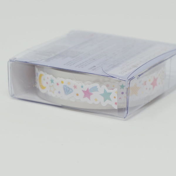 Stars Paper Ribbon Sticker Tape  - Daiso