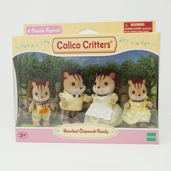 Hazelnut Chipmunk Family  - Calico Critters