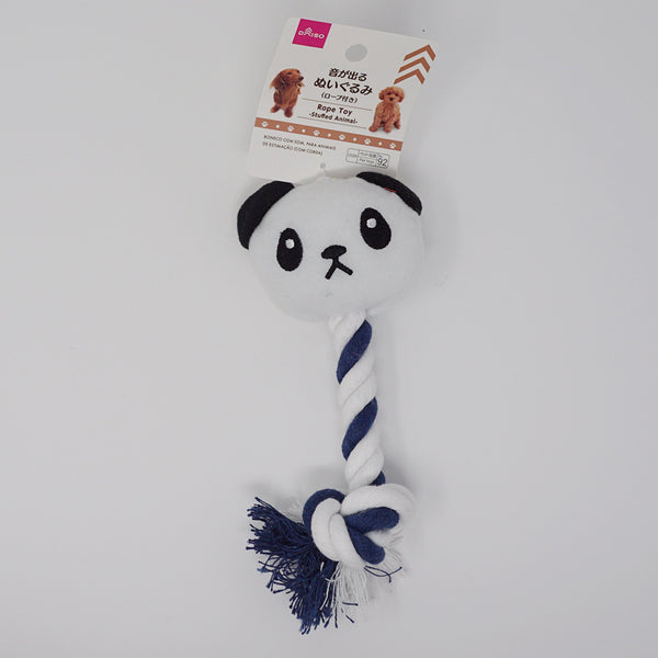 Panda Pet Toy Animal Rope Plush  - Daiso