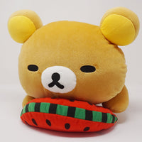 Red Watermelon Lying Rilakkuma Plush XL Prize Plush
