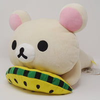 Yellow Watermelon Lying Korilakkuma Plush XL Prize Rilakkuma Plush