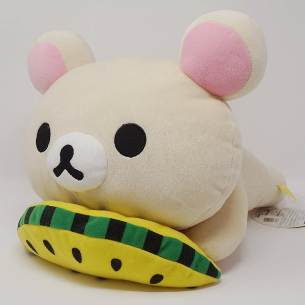 Yellow Watermelon Lying Korilakkuma Plush XL Prize Rilakkuma Plush