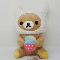Rilakkuma Bunny with Strawberry Prize Toy Plush - Licensed