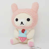 Korilakkuma Bunny with Strawberry Prize Toy Plush - Licensed