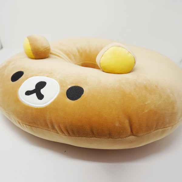 2018 Rilakkuma Donut Cushion Super Mochi Plush Prize Toy
