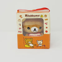 Kuma Kuma Hotcake Box Plush with Pancake Mix Cushion - Rilakkuma "Plush in the Box"