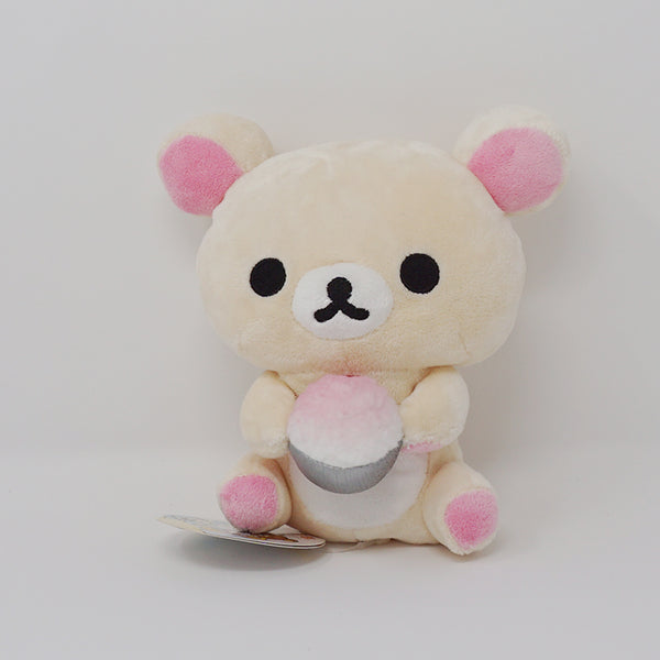 Korilakkuma with Shaved Ice Prize Toy Plush - Lazy Vacation Rilakkuma