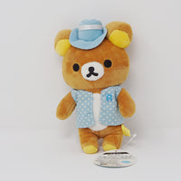 2011 Rilakkuma with Blue Hat Prize Prize Plush - Colorful Summer Theme
