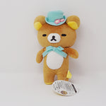 Rilakkuma with Blue Hat and Flowers Prize Plush