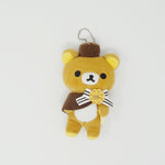 Brown Biscuit Cape Rilakkuma Prize Toy Plush Keychain