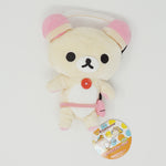 2006 Korilakkuma with Headphones and Purse Plush Prize Toy - Rilakkuma Music Plush