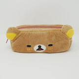 Rilakkuma Blushing Zipper Pouch - Face Case