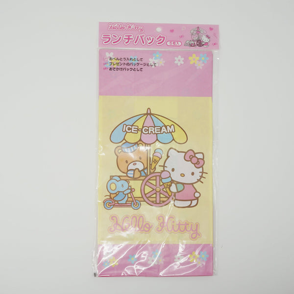 Set of 5 Hello Kitty Paper Lunch Bags