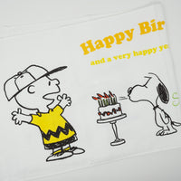 2018 Snoopy & Peanuts Characters Long Towel - Happy Birthday Design Japan