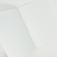 B5 Notebook Heart Mochi Graph Lined Mochi Panda - Kamio Japan