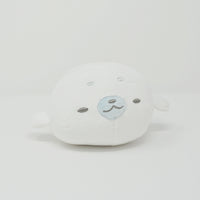 White Sleeping Seal  (Marine Animals Series) Mochi Mochi Stacking Plush - Yell