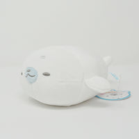 White Sleeping Seal  (Marine Animals Series) Mochi Mochi Stacking Plush Coro Coro - Yell