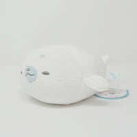 White Sleeping Seal  (Marine Animals Series) Mochi Mochi Stacking Plush - Yell