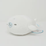 White Sleeping Seal  (Marine Animals Series) Mochi Mochi Stacking Plush - Yell
