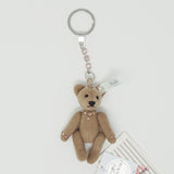 Brown Teddy Bear Swarovski Keychain - Steiff Selection