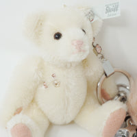 Susanna Teddy Bear Pink Swarovski® Pendant Keychain Plush - Steiff Selection
