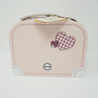 Pastel Lotte Teddy Bear Pink Suitcase Set Plush - Steiff