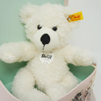 Pastel Lotte Teddy Bear Pink Suitcase Set Plush - Steiff