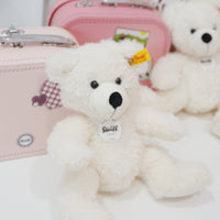 Pastel Lotte Teddy Bear Pink Suitcase Set Plush - Steiff