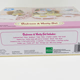 White Bedroom & Vanity Set - Calico Critters