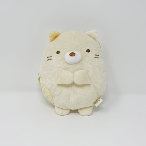 2016 Neko Plush Pass Case with Reel - Sumikkogurashi